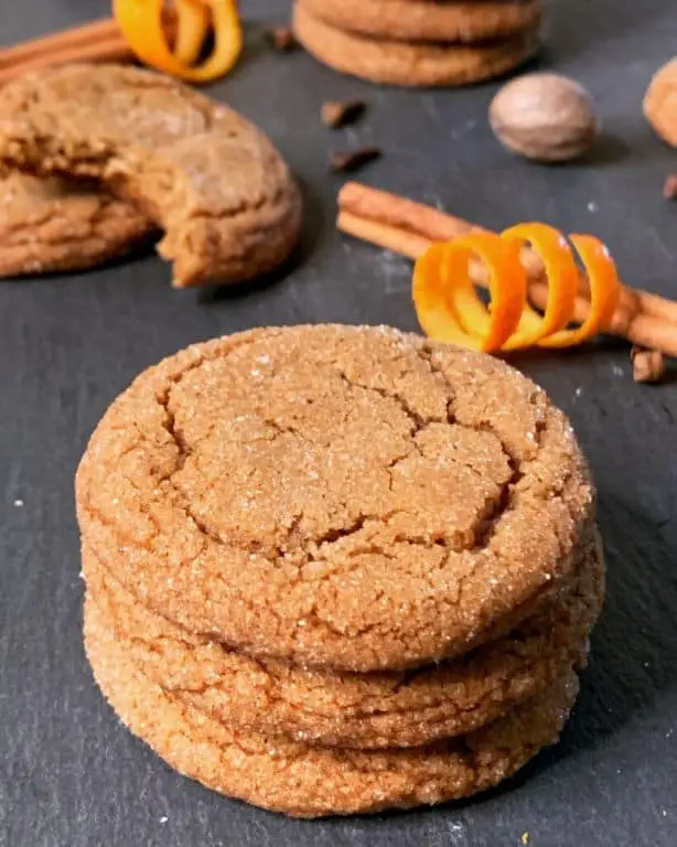 Orange Gingerbread Cookies