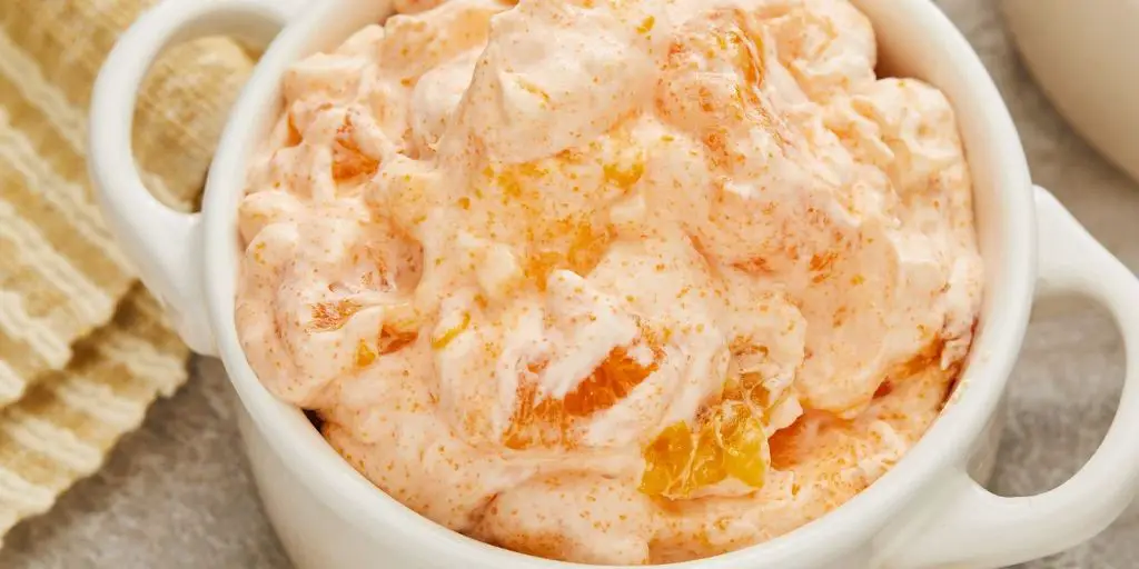 Orange Jello and Cream Cheese Fluff