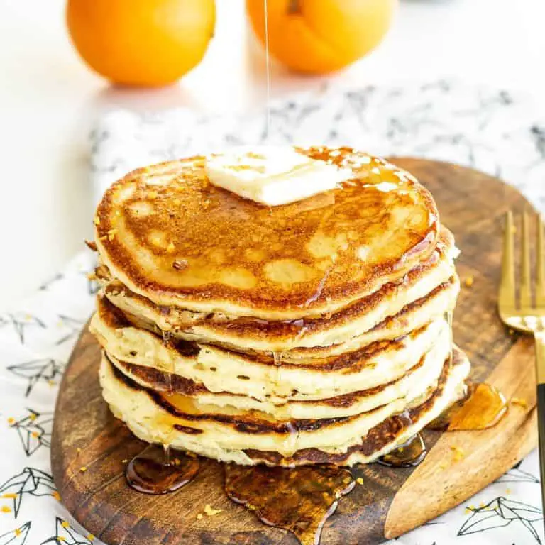 Orange Ricotta Pancakes