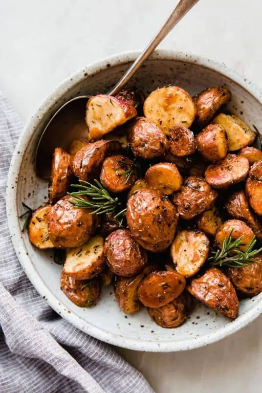 Orange Rosemary Roasted Potatoes