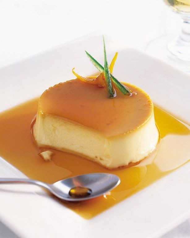 Orange Zest Crème Caramel