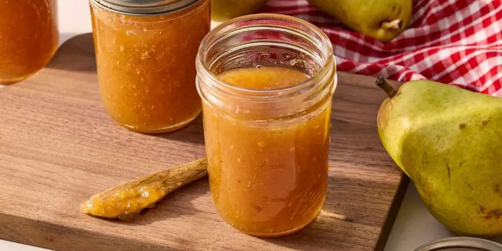 Orange Zest Pear Butter