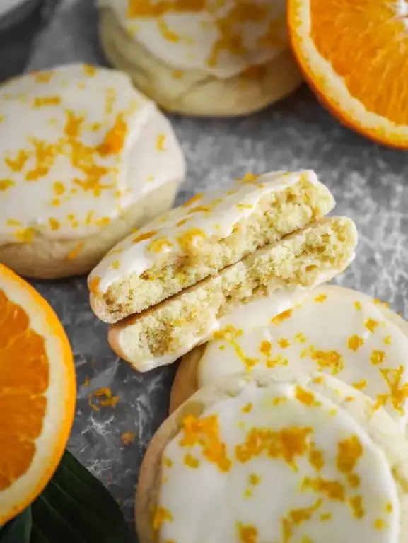 Orange Zest Sugar Cookies