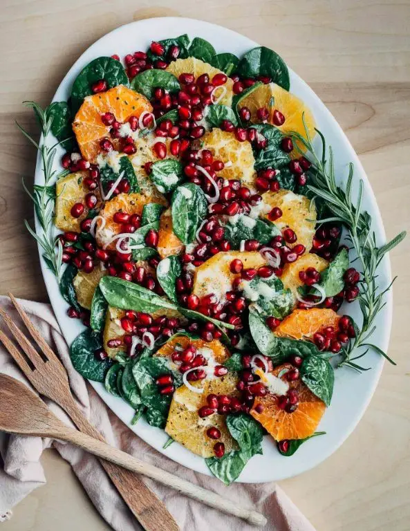 Orange and Pomegranate Salad