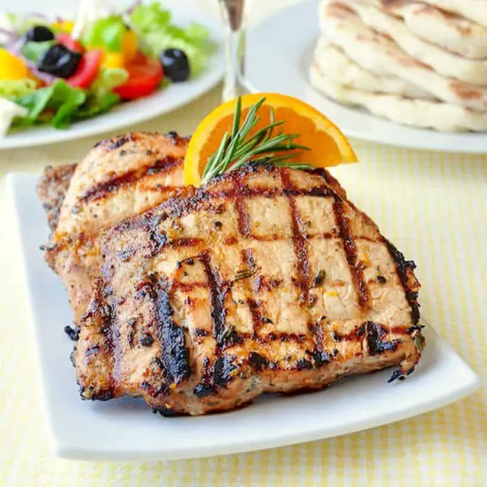 Orange and Rosemary Pork Chop Marinade
