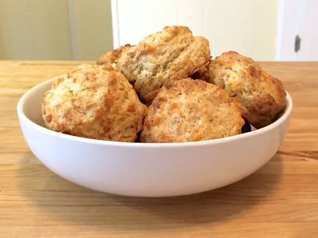 Oregano and Cheddar Biscuits