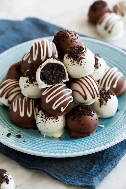 Oreo Cheesecake Truffles