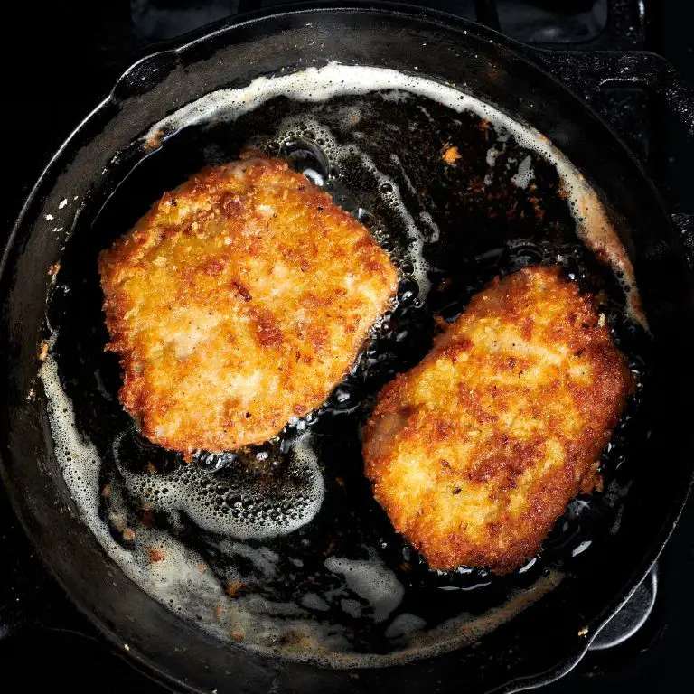 Pan Fried Pork Chops with Parmesan Crust