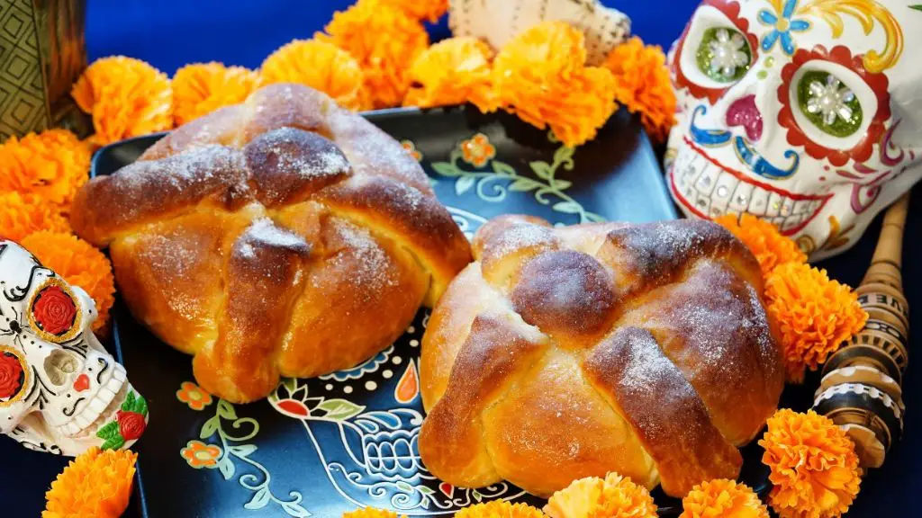 Pan de Muerto with Orange Zest