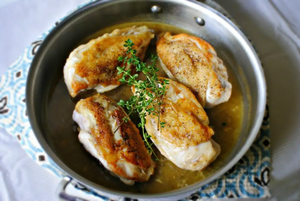 Pan-Seared Chicken Breast with Crispy Skin