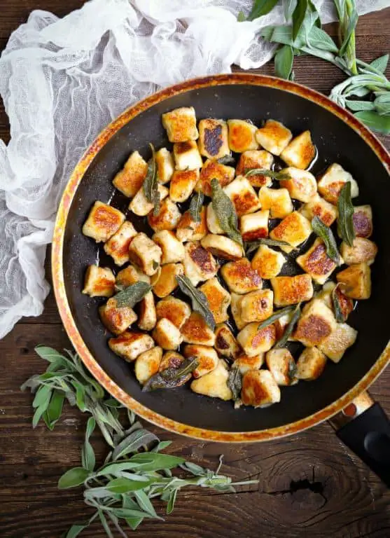 Pan-Seared Gnocchi with Sage Butter