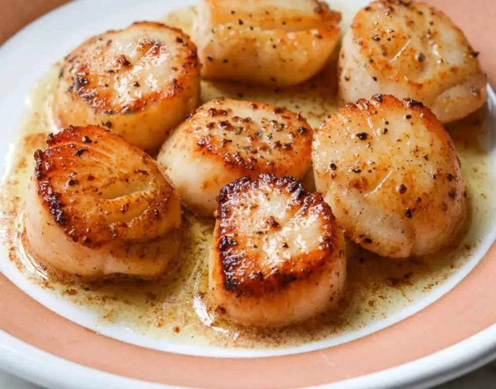 Pan-Seared Scallops Papadeaux