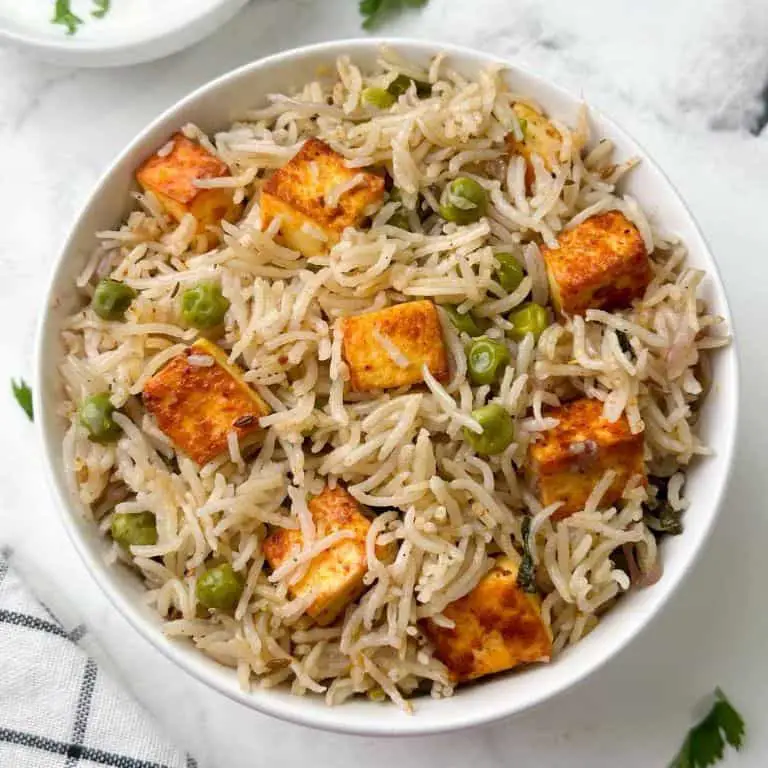 Paneer and Vegetable Pulav