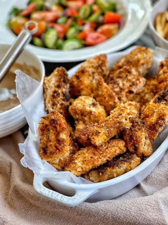 Panko Crusted Chicken Tenders