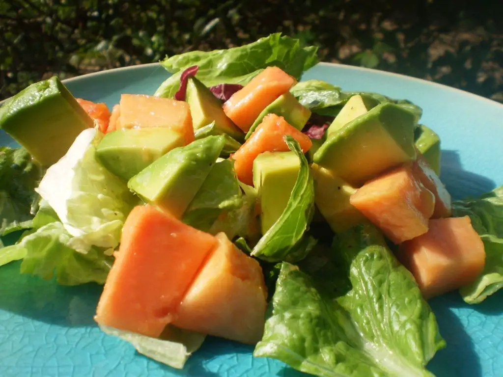 Papaya Avocado Salad