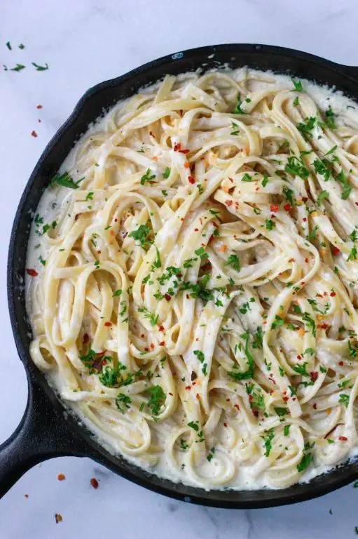 Parmesan Pasta Alfredo
