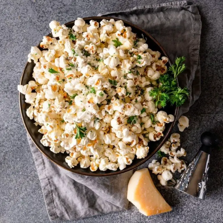 Parmesan Truffle Popcorn