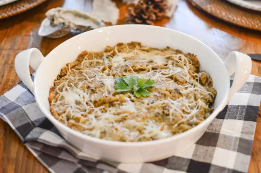 Parmesan and Oyster Stuffing