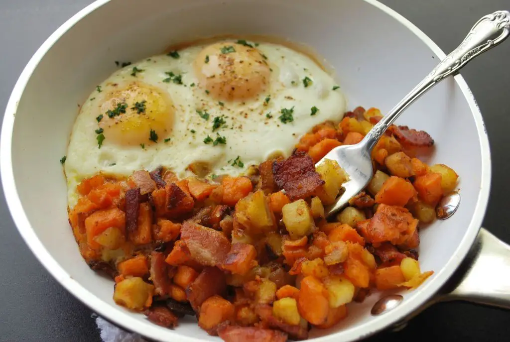 Parsnip and Bacon Hash