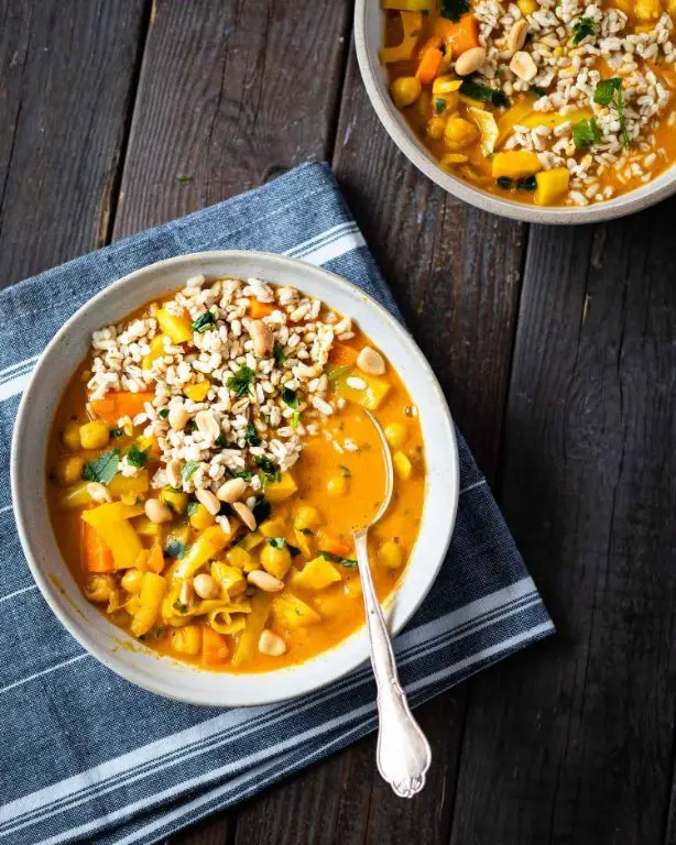 Parsnip and Chickpea Stew
