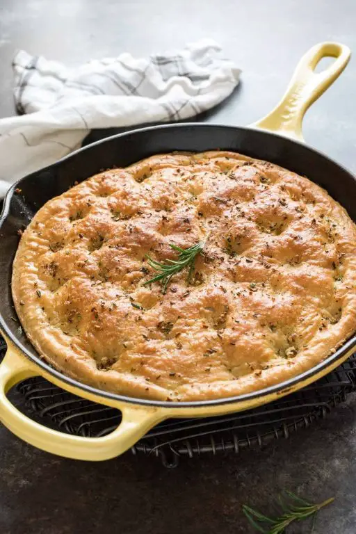 Parsnip and Rosemary Focaccia