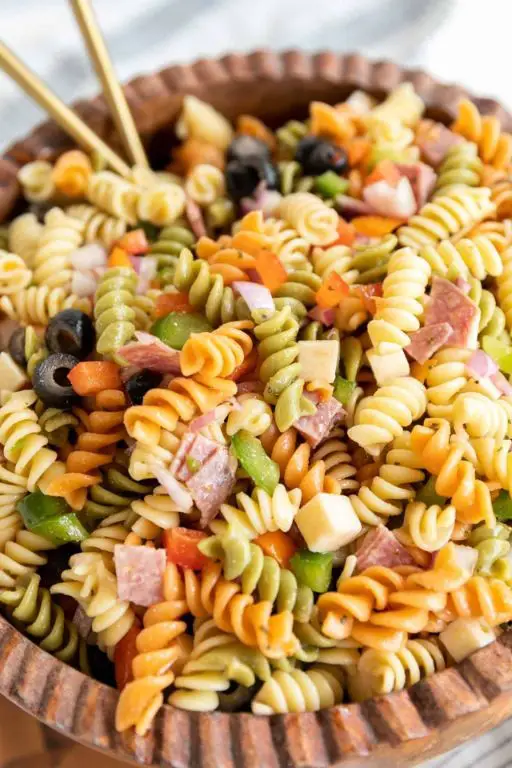 Pasta Salad with Italian Dressing