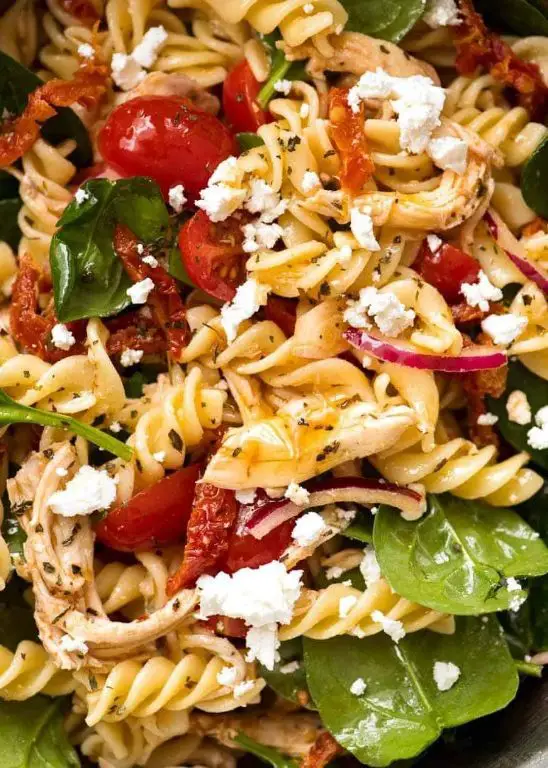 Pasta Salad with Sun-Dried Tomatoes