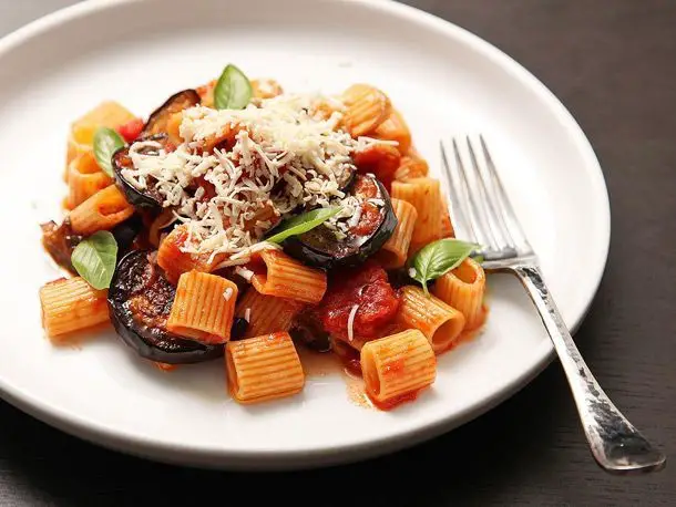 Pasta alla Norma with Eggplant and Ricotta Salata