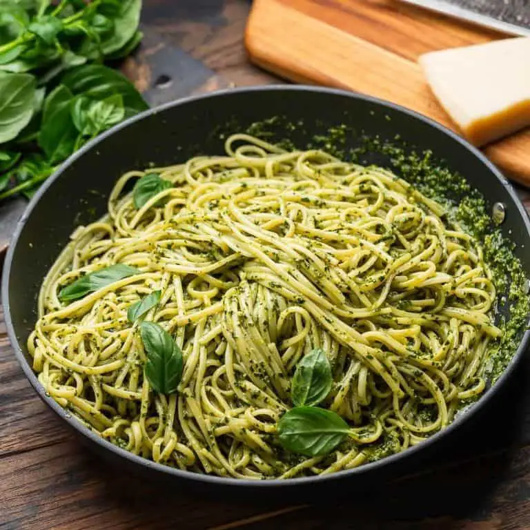 Pasta with Pesto Genovese