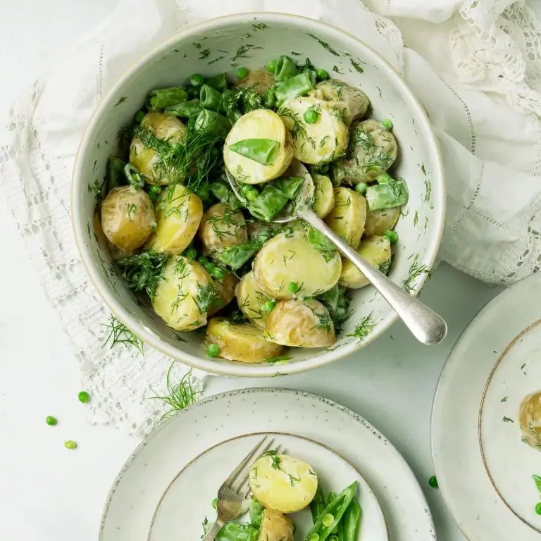 Pea and Potato Salad with Dill