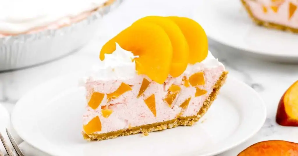 Peach Cool Whip Pie