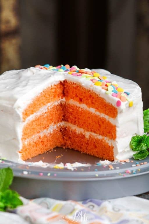 Peach Jello Instant Pudding Cake
