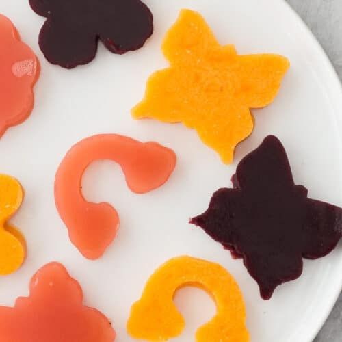 Peach Mango Jello Jigglers