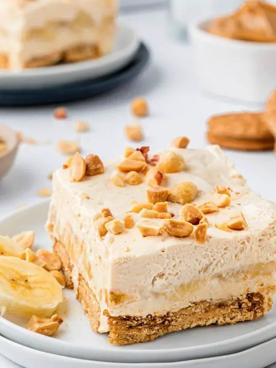 Peanut Butter Banana Icebox Cake