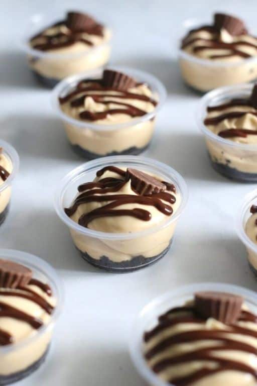 Peanut Butter Cup Mini Dessert Cups