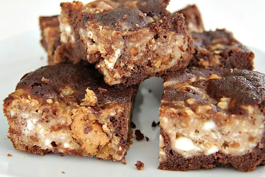 Peanut Butter Divalicious Brownies