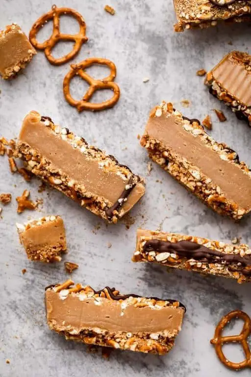 Peanut Butter Fudge with Pretzel Crunch