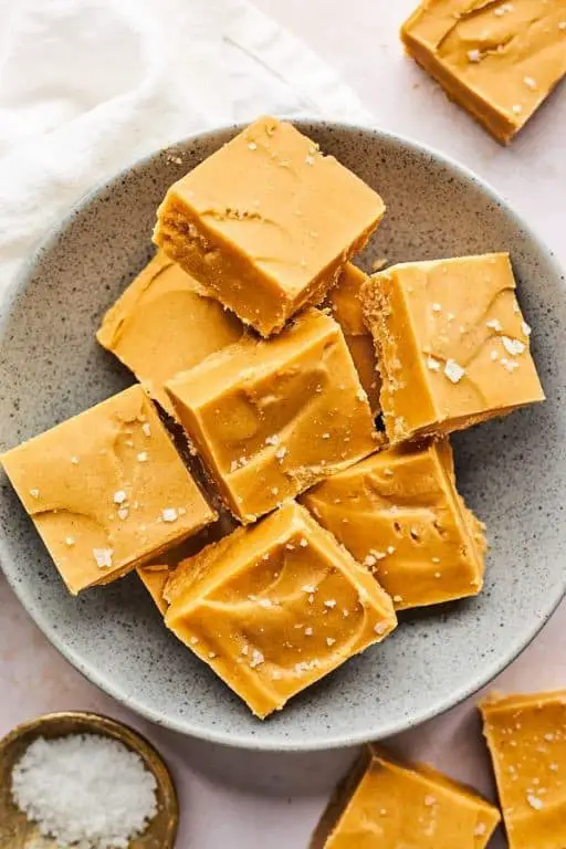 Peanut Butter Fudge with Sea Salt