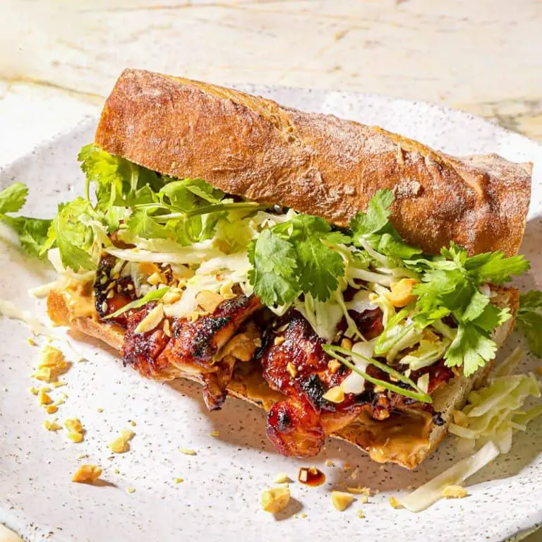 Peanut Butter Jalapeño Chicken Thigh Sandwich