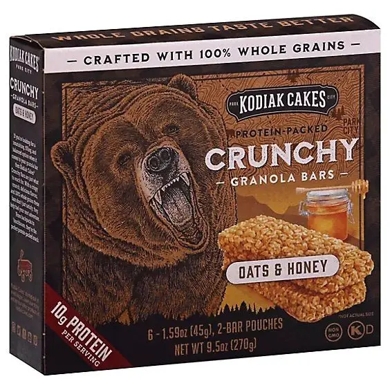 Peanut Butter Kodiak Cakes Protein Bars