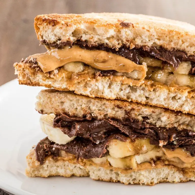 Peanut Butter and Chocolate Chip Sandwich
