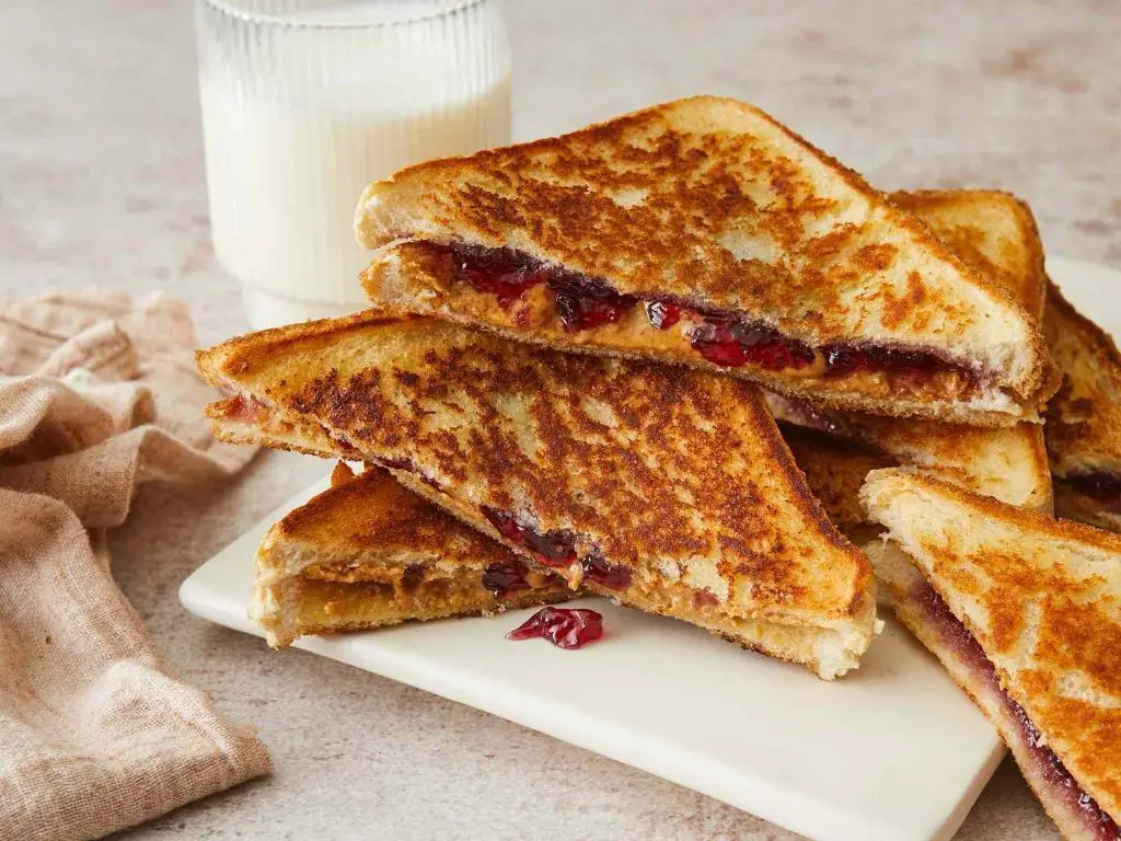 Peanut Butter and Jelly Panini