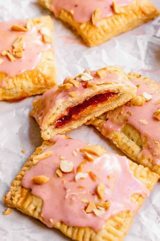 Peanut Butter and Jelly Pop Tart Sandwich