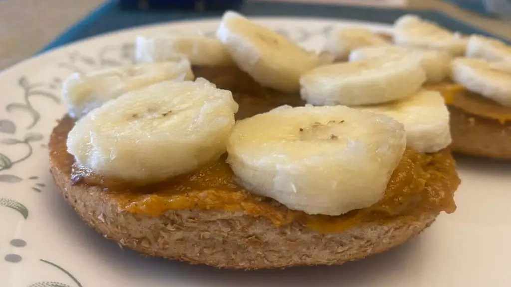 Peanut Butter and Pumpkin Spice Sandwich
