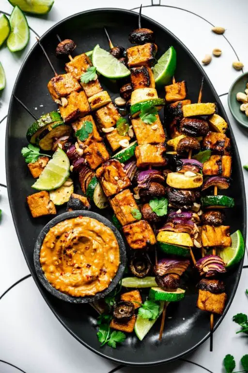Peanut Sauce for Vegetable Skewers