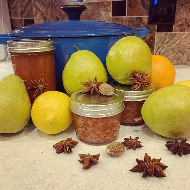 Pear Butter with Star Anise