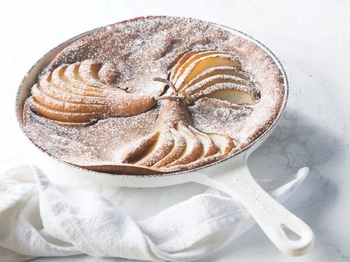 Pear and Chocolate Clafoutis
