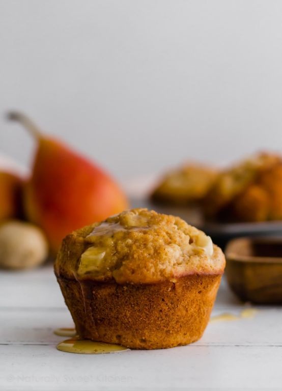Pear and Ginger Muffins