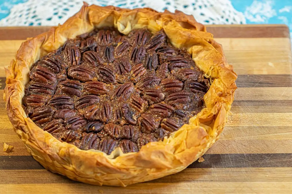 Pecan Pie with a Flaky Crust