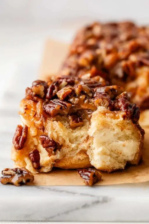 Pecan Sticky Buns with Maple Syrup